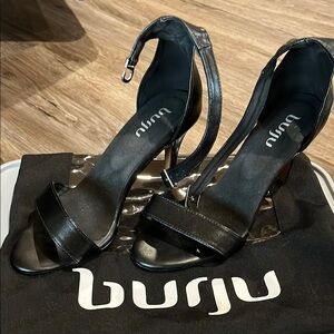 Burju Black Women's Heels